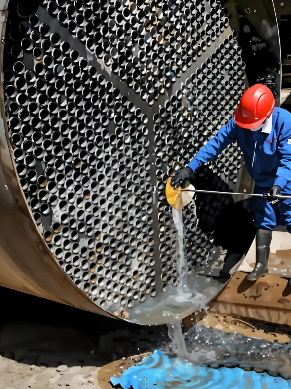 豫北地区工厂RCO设备冬季运行实景图