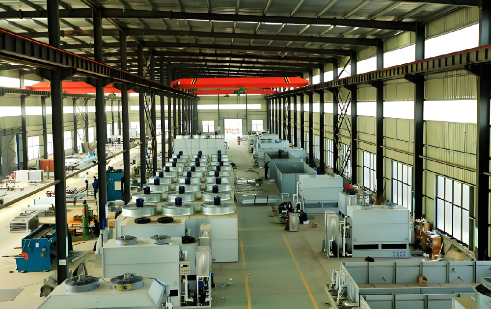 豫北地区工厂RCO设备冬季运行实景图