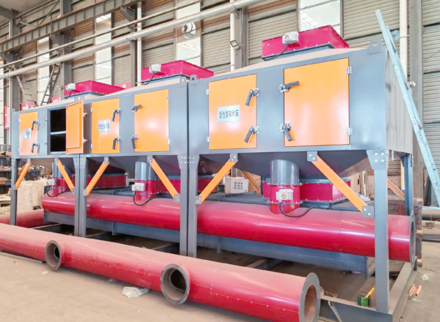 平顶山焦作工业区危废处理现场示意图