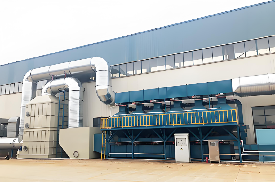 郑州天生赢家凯发一触即发科技RCO催化燃烧设备安装案例