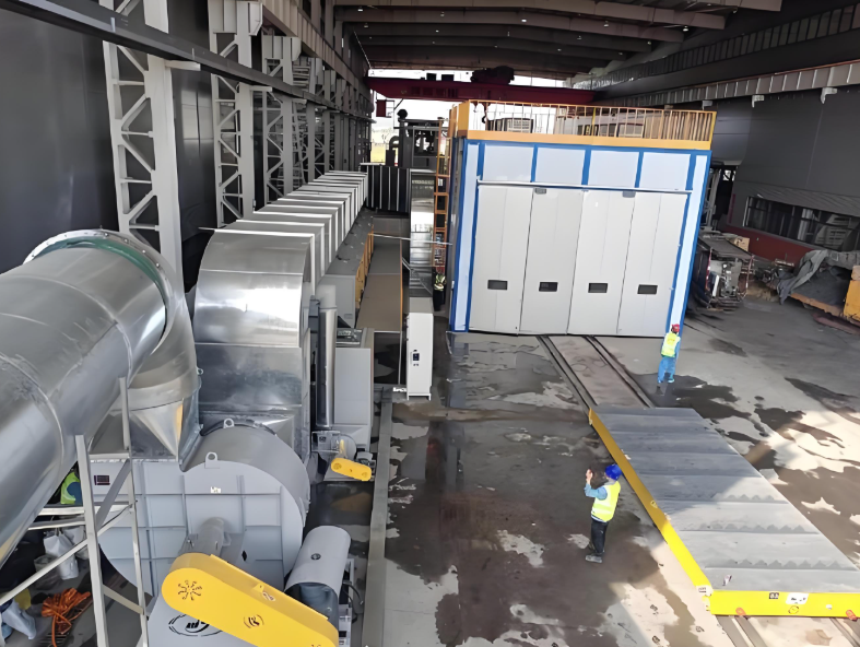 郑州天生赢家凯发一触即发科技有机废气处理工程案例现场