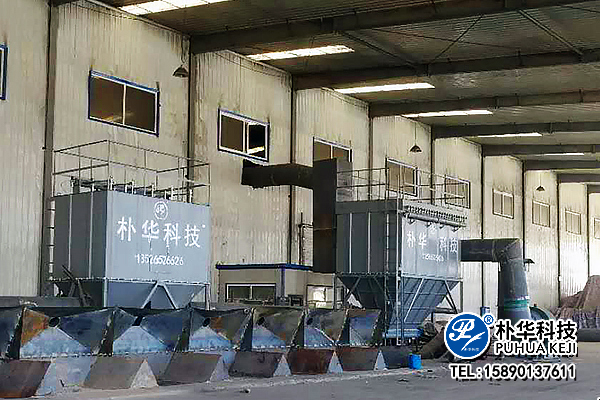 哈尔滨神飞科技肥料厂车间除尘
