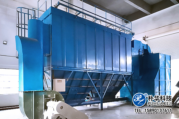 城市垃圾集控中心除尘现场