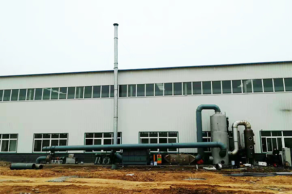 废气洗涤+吸附